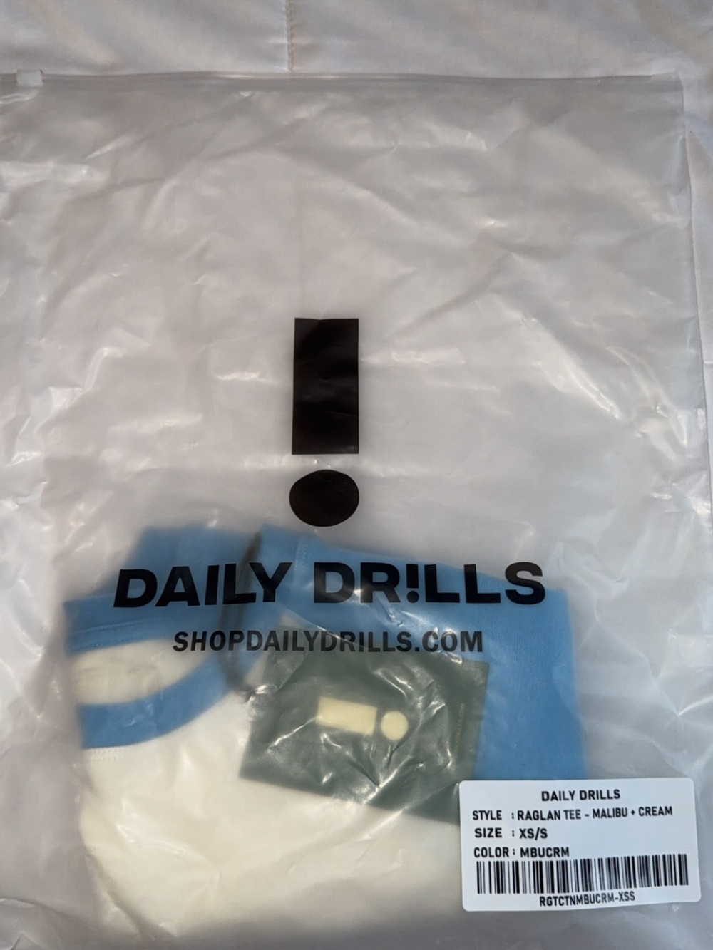 Daily Drills Raglan Tee - Picture 3 of 3